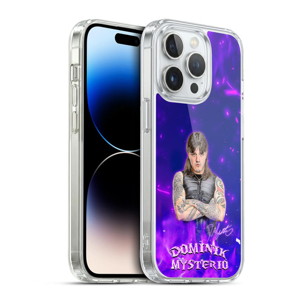 WWE Dominik Mysterio Portrait Soft Gel Case for Apple iPhone 13 Pro & MagSafe