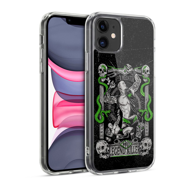 WWE Randy Orton Poster Art Soft Gel Case for Apple iPhone 11