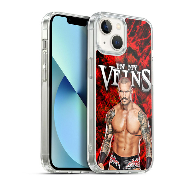 WWE Randy Orton In My Veins Soft Gel Case for Apple iPhone 13
