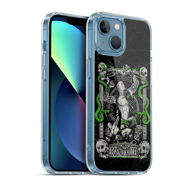 WWE Randy Orton Poster Art Soft Gel Case for Apple iPhone 13 Mini & MagSafe