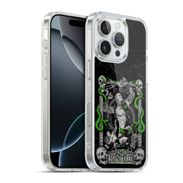 WWE Randy Orton Poster Art Soft Gel Case for Apple iPhone 16 Pro & MagSafe