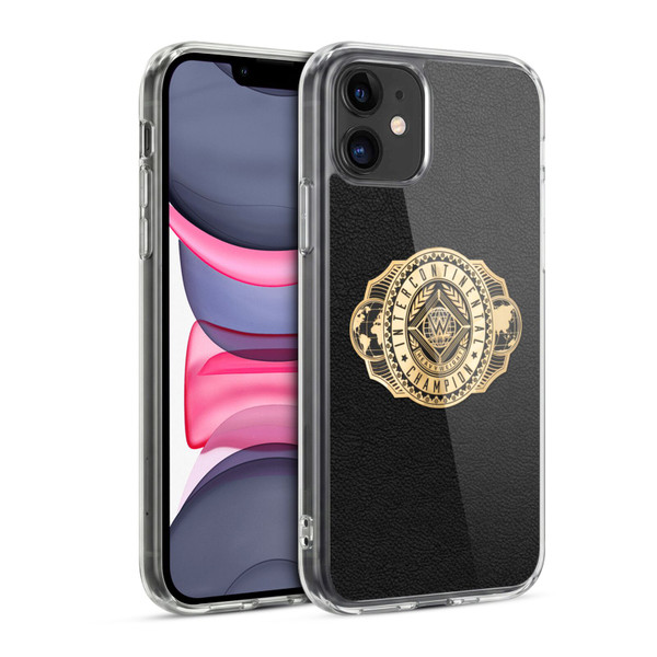 WWE Title Belts Intercontinental Championship Soft Gel Case for Apple iPhone 11