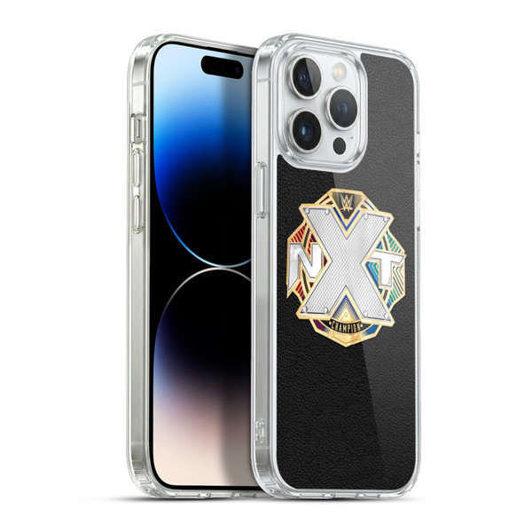 WWE Title Belts NXT Championship Soft Gel Case for Apple iPhone 13 Pro Max & MagSafe