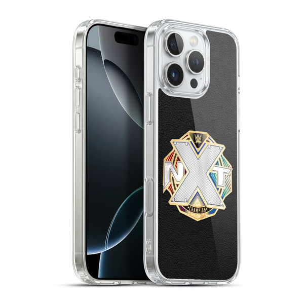 WWE Title Belts NXT Championship Soft Gel Case for Apple iPhone 16 Pro Max & MagSafe
