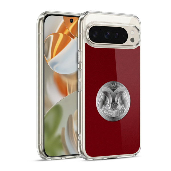 WWE Title Belts Raw Tag Team Championship Soft Gel Case for Google Pixel 9 / Pixel 9 Pro
