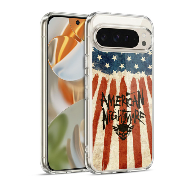 WWE Cody Rhodes Graphics American Nightmare Flag Soft Gel Case for Google Pixel 9 / Pixel 9 Pro