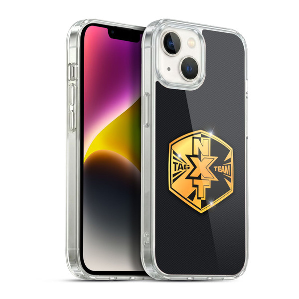 WWE Title Belts NXT Tag Team Soft Gel Case for Apple iPhone 14