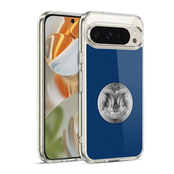 WWE Title Belts Smackdown Tag Team Champion Soft Gel Case for Google Pixel 9 / Pixel 9 Pro