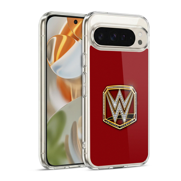 WWE Title Belts Universal Champion Soft Gel Case for Google Pixel 9 / Pixel 9 Pro