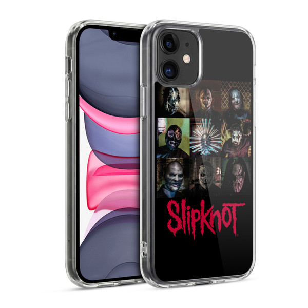 Slipknot Key Art Blocks Soft Gel Case for Apple iPhone 11