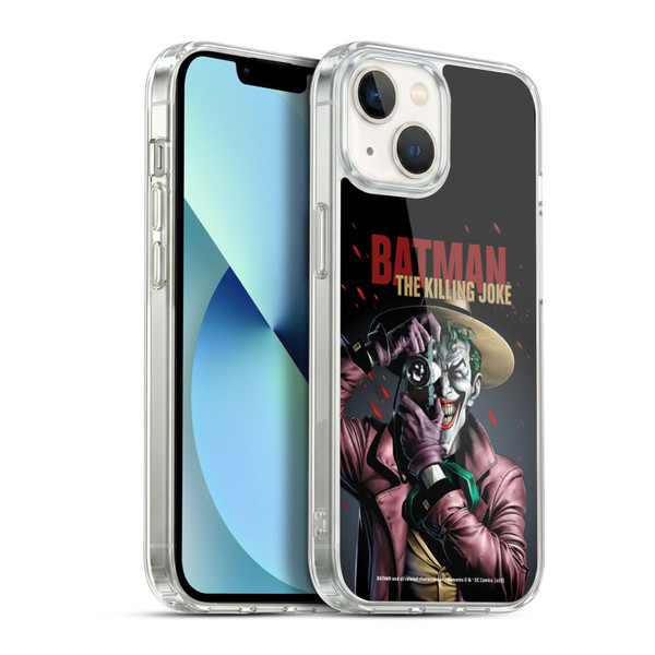 Batman DC Comics Famous Comic Book Covers Joker The Killing Joke Soft Gel Case for Apple iPhone 13