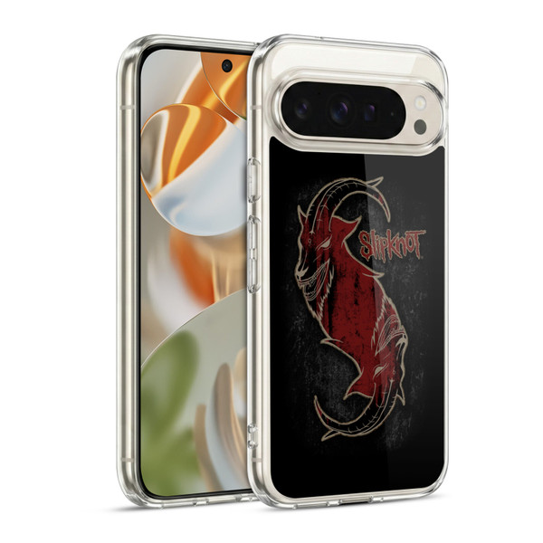 Slipknot Key Art Red Goat Soft Gel Case for Google Pixel 9 / Pixel 9 Pro