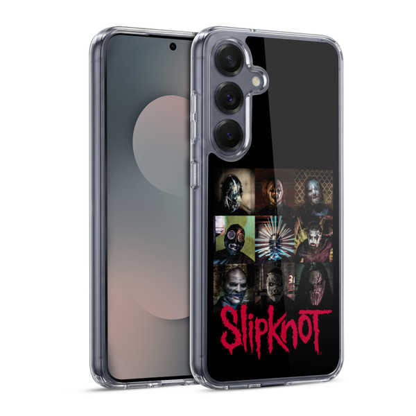 Slipknot Key Art Blocks Soft Gel Case for Samsung Galaxy S25 & MagSafe