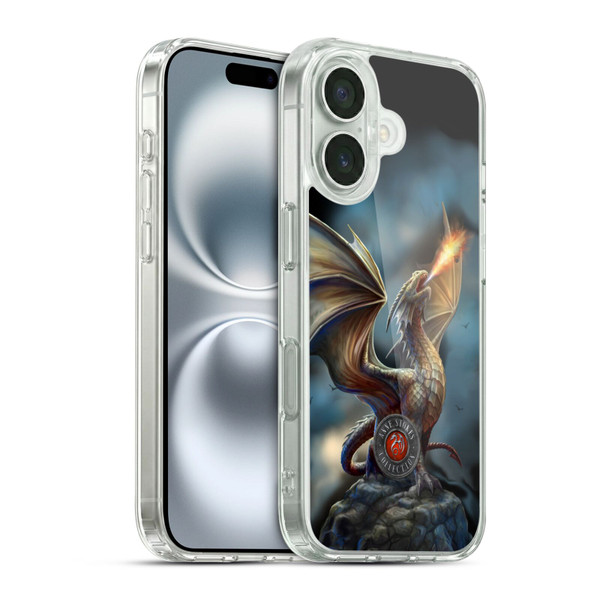 Anne Stokes Dragons Noble Soft Gel Case for Apple iPhone 16 & MagSafe