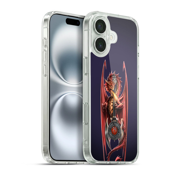 Anne Stokes Dragons Power Chord Soft Gel Case for Apple iPhone 16 Plus & MagSafe