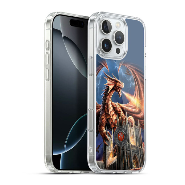 Anne Stokes Dragons Fury Soft Gel Case for Apple iPhone 16 Pro Max & MagSafe