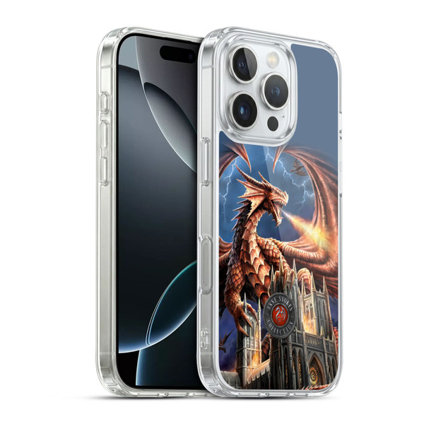 Anne Stokes Dragons Fury Soft Gel Case for Apple iPhone 16 Pro & MagSafe