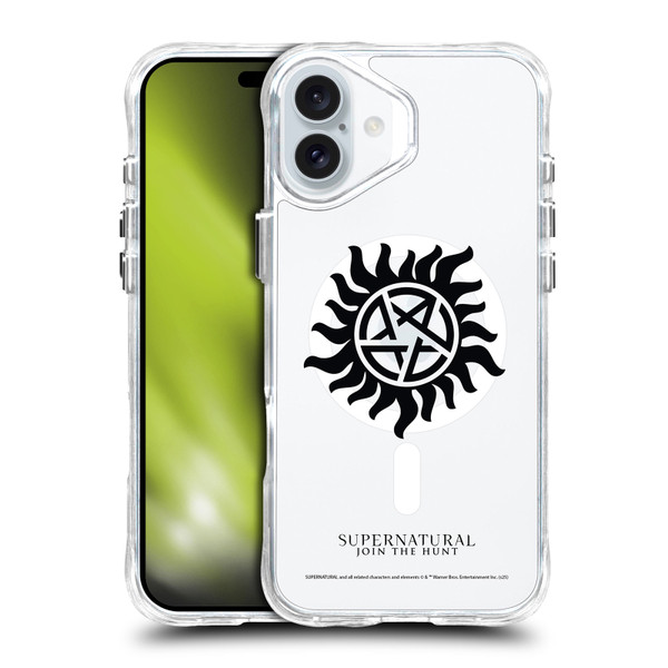 Supernatural Character Art Protection SHOCKPROOF BUMPER CASE COMPATIBLE WITH Apple iPhone 16 Plus & MAGSAFE