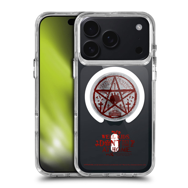 Supernatural Character Art Hunter's Code SHOCKPROOF BUMPER CASE COMPATIBLE WITH Apple iPhone 17 Pro & MAGSAFE
