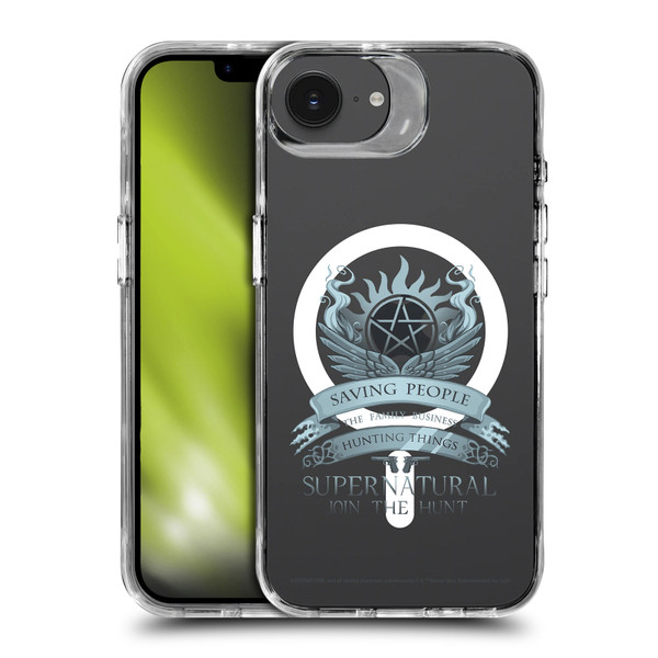 Supernatural Character Art Saving People Logo SHOCKPROOF BUMPER CASE COMPATIBLE WITH Apple iPhone 16e / Apple iPhone 17e & MAGSAFE