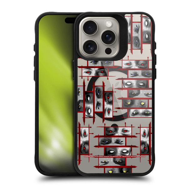 Supernatural Character Art Shadow Hunters BLACK SHOCKPROOF BUMPER CASE COMPATIBLE WITH Apple iPhone 15 Pro Max & MAGSAFE