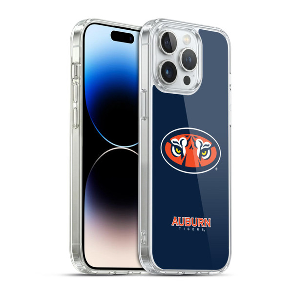Auburn University AU Auburn University Plain Soft Gel Case for Apple iPhone 14 Pro Max & MagSafe