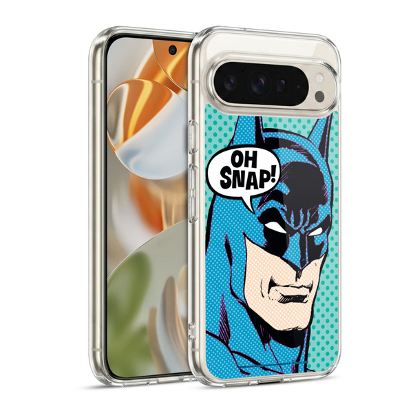 Batman DC Comics Vintage Fashion Pop Art Soft Gel Case for Google Pixel 9 / Pixel 9 Pro
