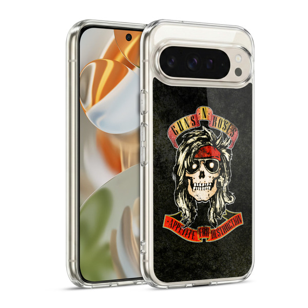 Guns N' Roses Vintage McKagan Soft Gel Case for Google Pixel 9 / Pixel 9 Pro