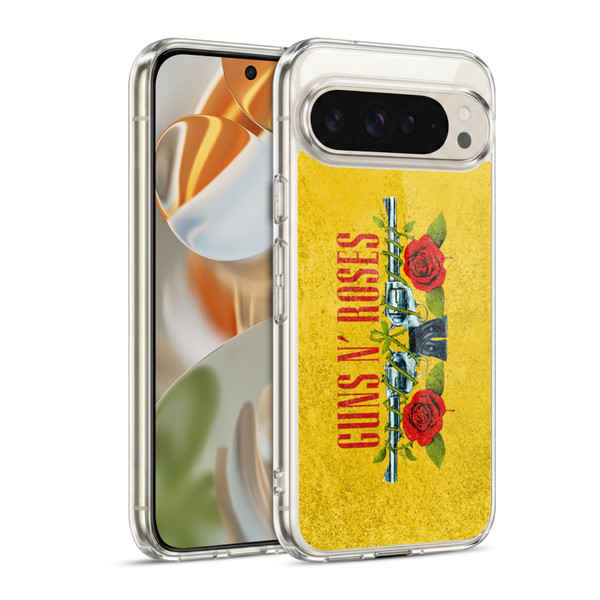 Guns N' Roses Vintage Pistols Soft Gel Case for Google Pixel 9 / Pixel 9 Pro