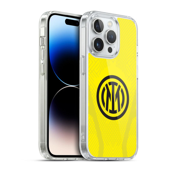 Fc Internazionale Milano 2022/23 Crest Kit Third Soft Gel Case for Apple iPhone 13 Pro & MagSafe