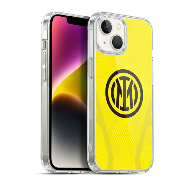 Fc Internazionale Milano 2022/23 Crest Kit Third Soft Gel Case for Apple iPhone 14