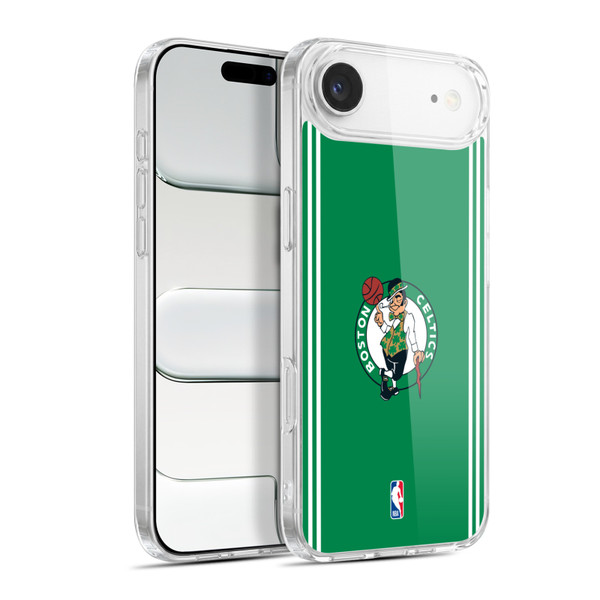 NBA Boston Celtics Logo Green Design Soft Gel Case for Apple iPhone 17 Air