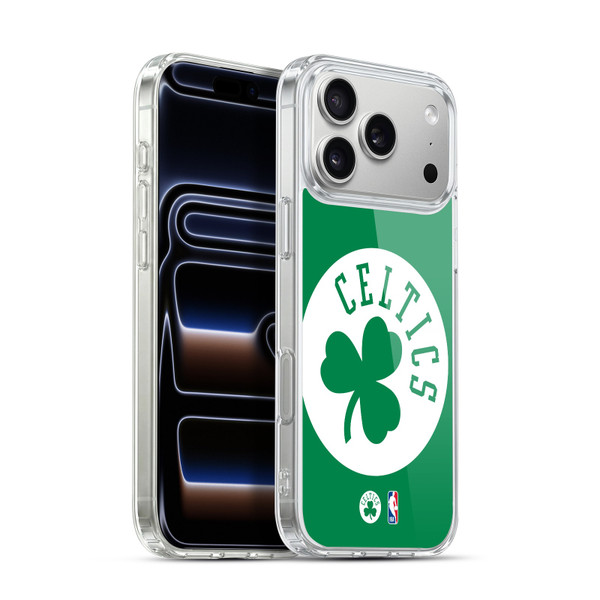 NBA Boston Celtics Logo Oversized Soft Gel Case for Apple iPhone 17 Pro Max