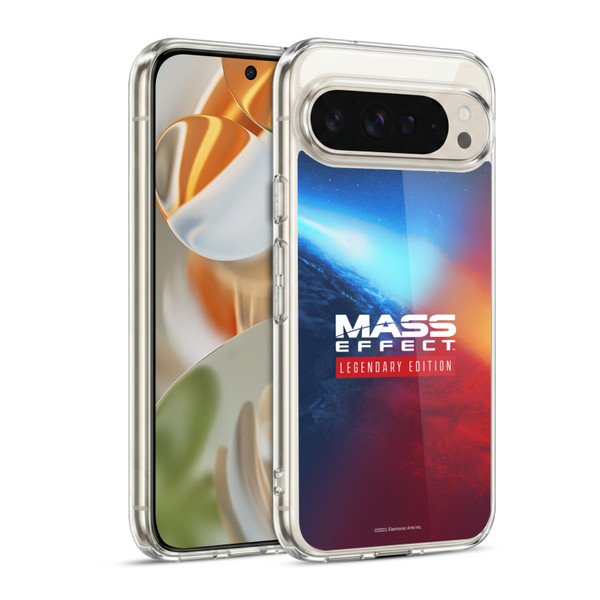 EA Bioware Mass Effect Legendary Graphics Logo Key Art Soft Gel Case for Google Pixel 9 / Pixel 9 Pro