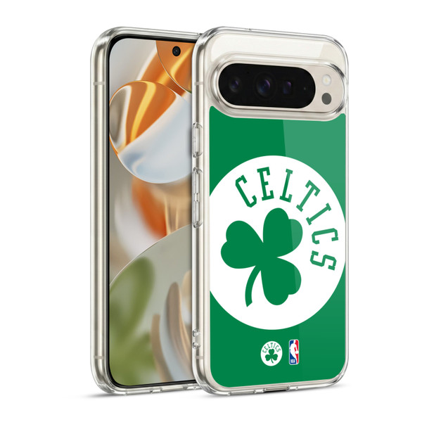 NBA Boston Celtics Logo Oversized Soft Gel Case for Google Pixel 9 / Pixel 9 Pro