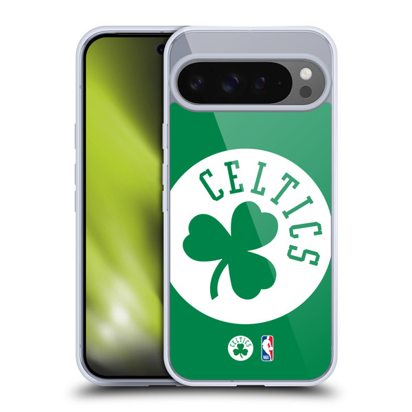 NBA Boston Celtics Logo Oversized Soft Gel Case for Google Pixel 9 Pro XL