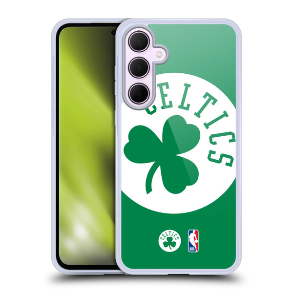 NBA Boston Celtics Logo Oversized Soft Gel Case for Samsung Galaxy A35 5G