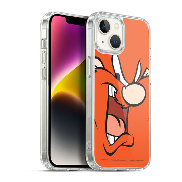 Looney Tunes Full Face Yosemite Sam Soft Gel Case for Apple iPhone 14