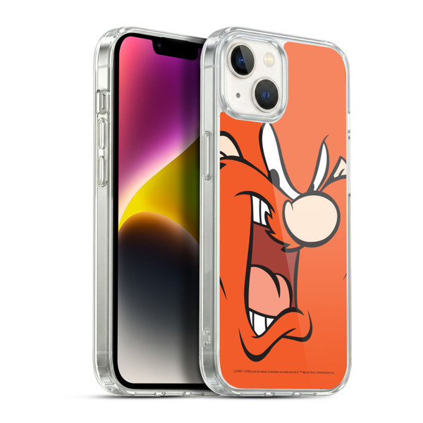 Looney Tunes Full Face Yosemite Sam Soft Gel Case for Apple iPhone 14 Plus & MagSafe