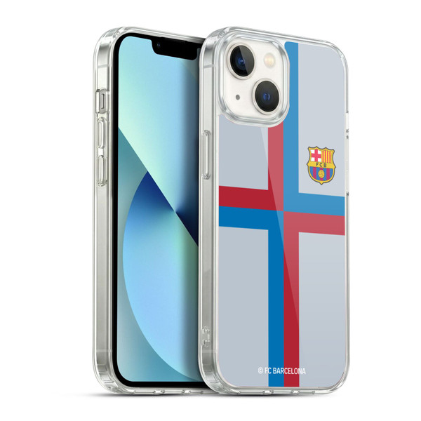 FC Barcelona 2022/23 Crest Kit Third Soft Gel Case for Apple iPhone 13