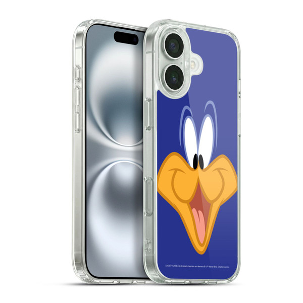 Looney Tunes Full Face Road Runner Soft Gel Case for Apple iPhone 16 Plus & MagSafe