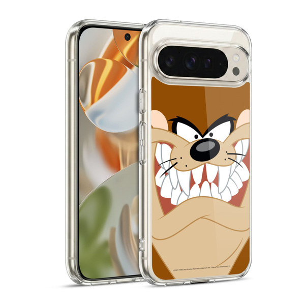 Looney Tunes Full Face Tasmanian Devil Soft Gel Case for Google Pixel 9 / Pixel 9 Pro