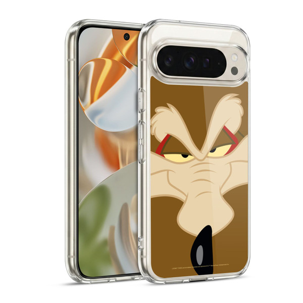 Looney Tunes Full Face Wile E. Coyote Soft Gel Case for Google Pixel 9 / Pixel 9 Pro