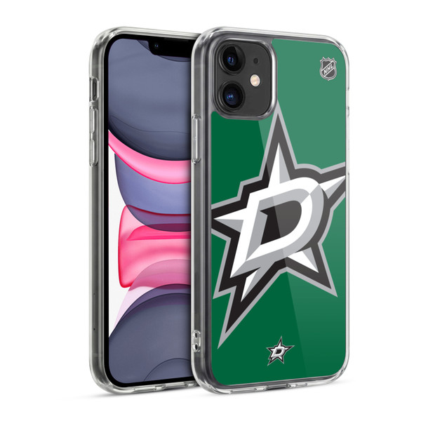 NHL Dallas Stars Oversized Soft Gel Case for Apple iPhone 11