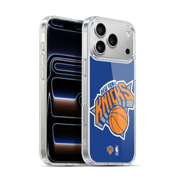 NBA New York Knicks Logo Oversized Soft Gel Case for Apple iPhone 17 Pro Max