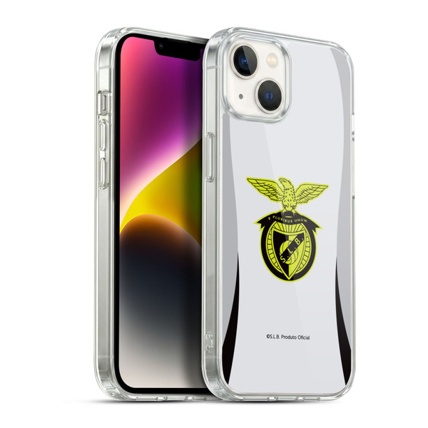 S.L. Benfica 2024/25 Crest Kit Third Soft Gel Case for Apple iPhone 14 Plus & MagSafe