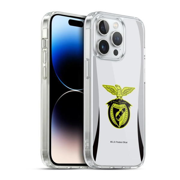 S.L. Benfica 2024/25 Crest Kit Third Soft Gel Case for Apple iPhone 14 Pro & MagSafe
