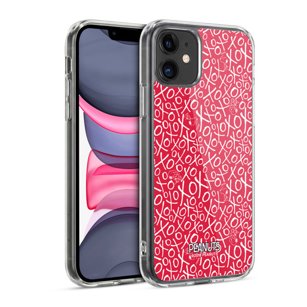 Peanuts Sealed With A Kiss Pattern Soft Gel Case for Apple iPhone 11