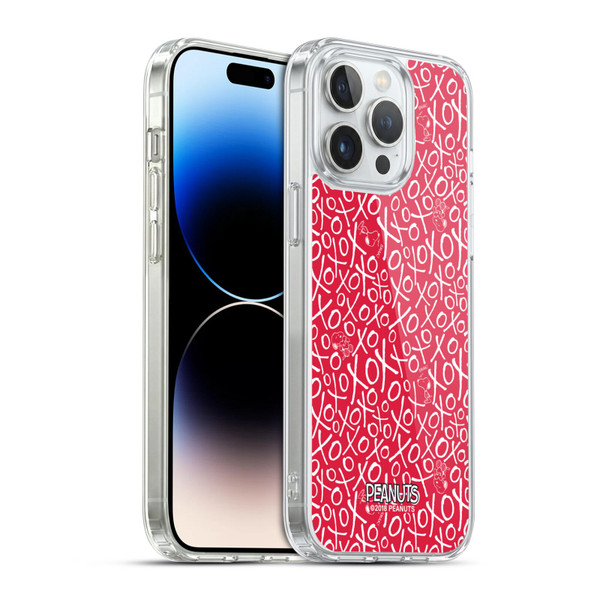 Peanuts Sealed With A Kiss Pattern Soft Gel Case for Apple iPhone 14 Pro Max & MagSafe