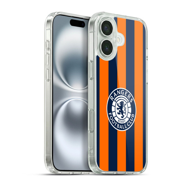 Rangers FC 2023/24 Kit Third Soft Gel Case for Apple iPhone 16 Plus & MagSafe